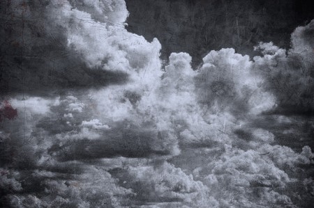 grunge cloudy sky, perfect halloween backgroundの写真素材