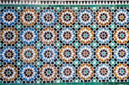 moroccan tile background