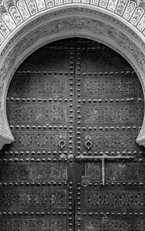 Ancient doors, Moroccoの写真素材