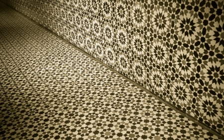 grunge moroccan interior 