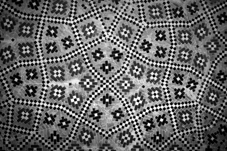 Grunge background with oriental ornaments の写真素材