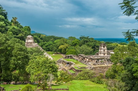 Ruins of Palenque, Mexicoの写真素材