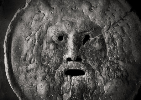 Bocca della Verita - Mouth of Truth の写真素材