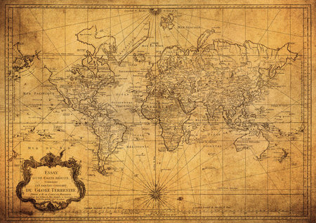 vintage map of the world 1778

のeditorial素材