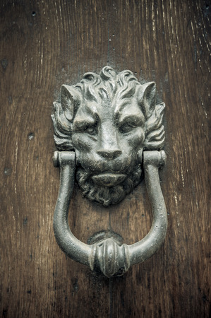 Ancient doorknobの写真素材