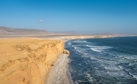 Paracas Natural Reserve, Peruの写真素材