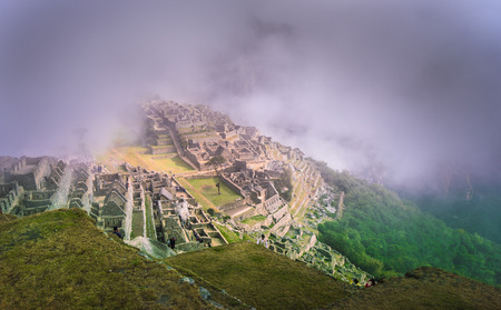 Machu Picchu, One of the New Seven Wonders of the World.の写真素材