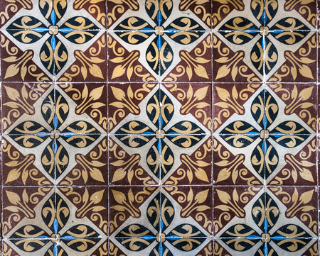 Mexican tile backgroundの写真素材