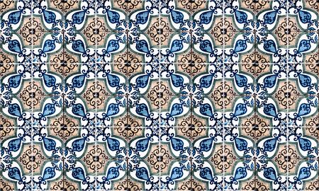 Background of vintage ceramic tiles