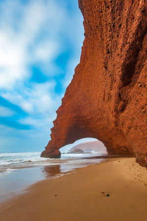 defocused red leaves, perfect autumn backgroundの写真素材