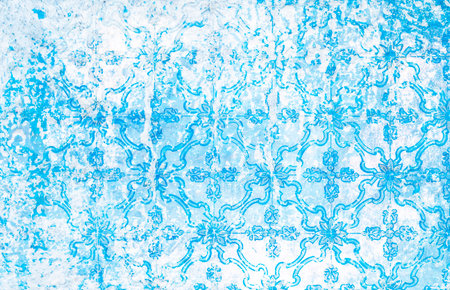 Blue and white retro texture. Nice vintage background.