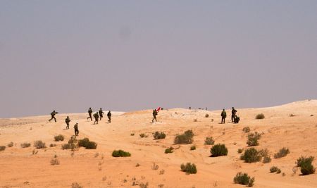 israeli soldiers attacks - war againist terrorの写真素材