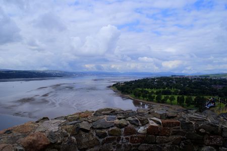 Scotland highlind heritage and nature at North sea shoreline