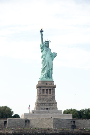 Statue of Liberty - the symbol of america and new york attractionの写真素材