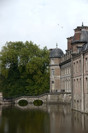 Wallonia europe vacation of Castle  and park in Belgiumのeditorial素材