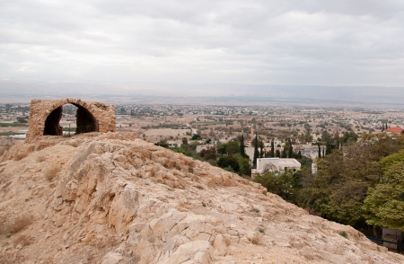Landscape of jericho and judean desert