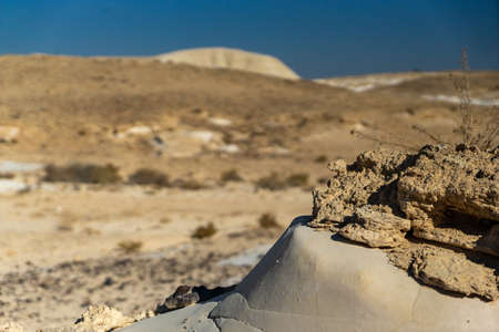 Nitzana settlement desert travel in Israel vacationの写真素材
