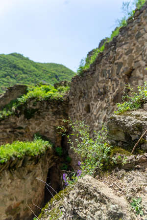 Tourism in Georgia for architecture old ruins and culture if archeologyの写真素材