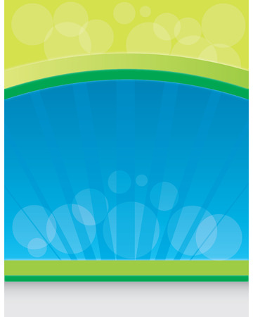 Blue and green backgroundのイラスト素材