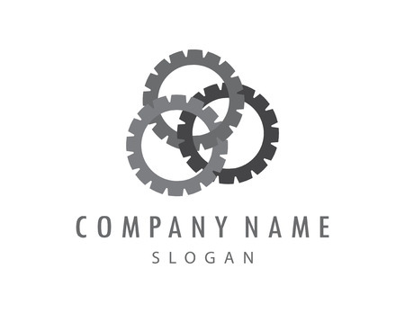 Gear logoのイラスト素材