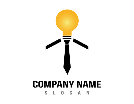 Abstract bulb logoのイラスト素材