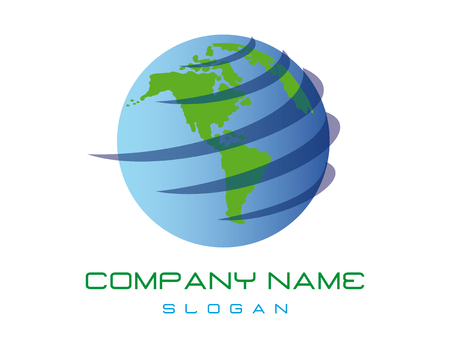 Earth logoのイラスト素材