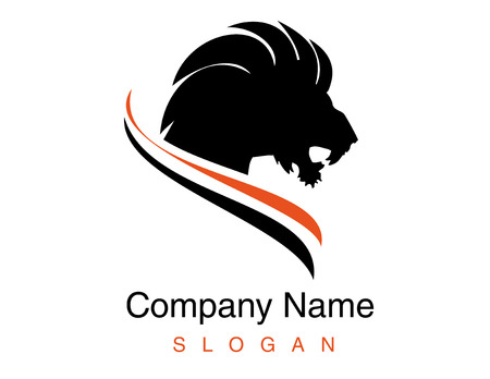 Logo lionのイラスト素材