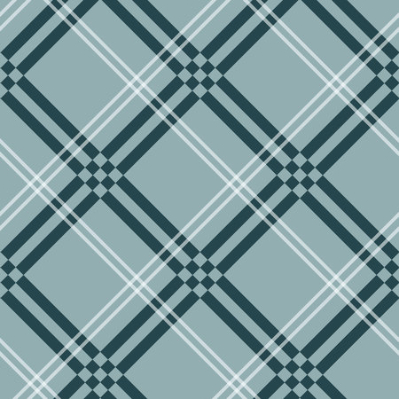 Tartan, plaid Seamless pattern, diagonal background. Wallpaper, wrapping paper, textile. Retro...