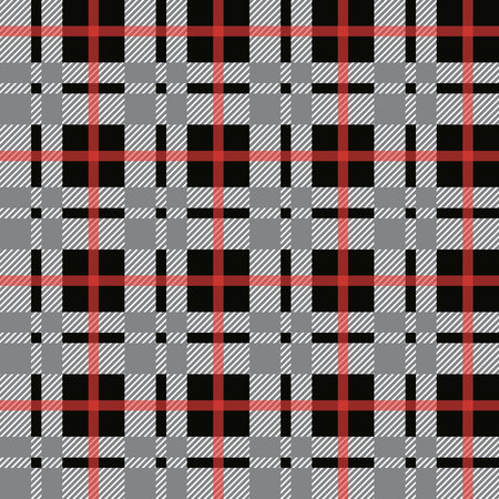 Template of checkered seamless background, plaid fabric, vector background eps a0のイラスト素材