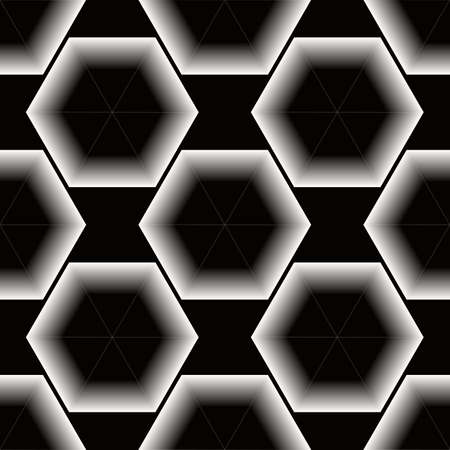 Honeycomb seamless pattern. Abstract geometric background eps10のイラスト素材