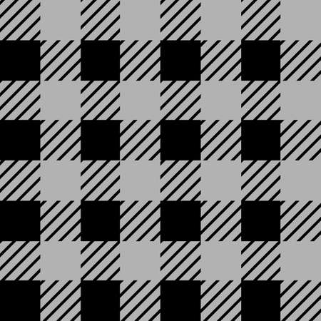 Pride of scotland platinum tartan fabric texture seamless pattern .Vector illustration. EPS10. No...