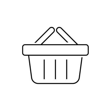 Black friday shopping cart icon Vector . supermarket buy. EPS10.のイラスト素材