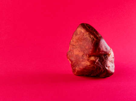 marble red stone in red backgroundの写真素材