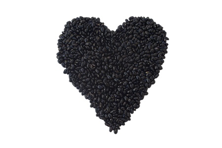 Black Beans: Heart Healthy Nutrientの写真素材