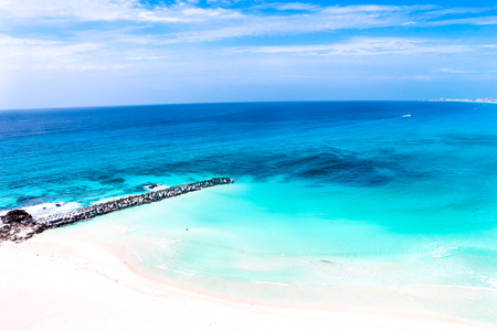 southernmost part of cancunの写真素材