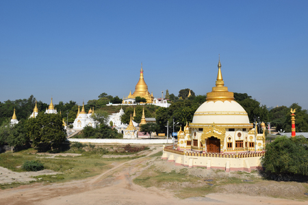 Temples Yangon, Myanmarの写真素材