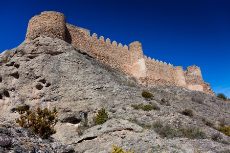 Castle of Clavijo, La Rioja, Spainの写真素材
