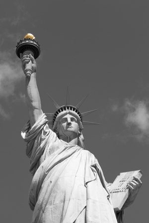 Statue of Liberty, New York, USAの写真素材