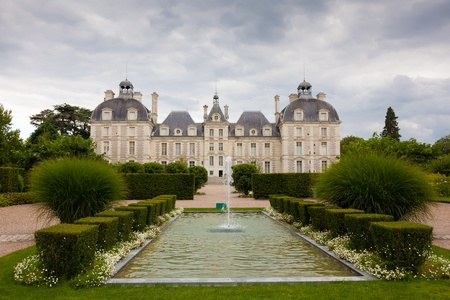 Castle of Cheverny, Loir et cher, Franceのeditorial素材