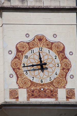 Clock, Chartres, Eure y Loir, Franceのeditorial素材