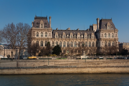 City council of Paris, Ile de France, Franceのeditorial素材
