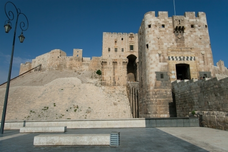 Citadel of Aleppo, Syriaのeditorial素材