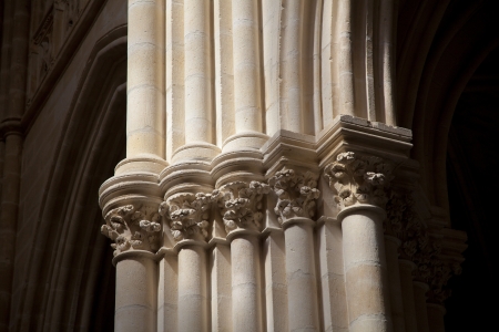 Detail of the cathedral of Burgos, Castilla y Leon, Spainの写真素材