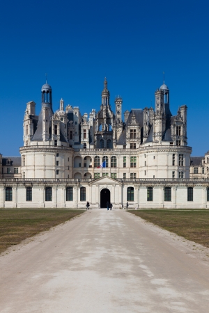 Chambord castle, Loire et cher, Franceのeditorial素材