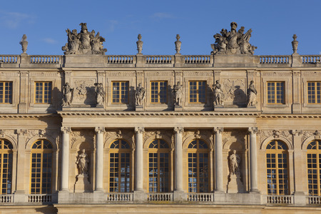 Versailles castle, Yvelines, Ile-de-france, Franceのeditorial素材