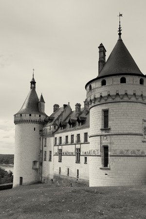 Castle of Chaumont sur loire in Loire et cher, Centre, Franceのeditorial素材