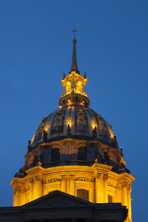 Cupola of Invalides,  Paris, Ile-de-France, Franceの写真素材