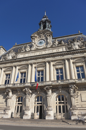 City council of Tours, Indre-et-Loire, Franceのeditorial素材