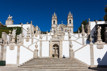 Bom Jesus do Monte, Braga, Nord, Portugalのeditorial素材