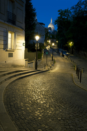 Place Dalida, Montmartre, Paris, Ile-de-france, Franceの写真素材